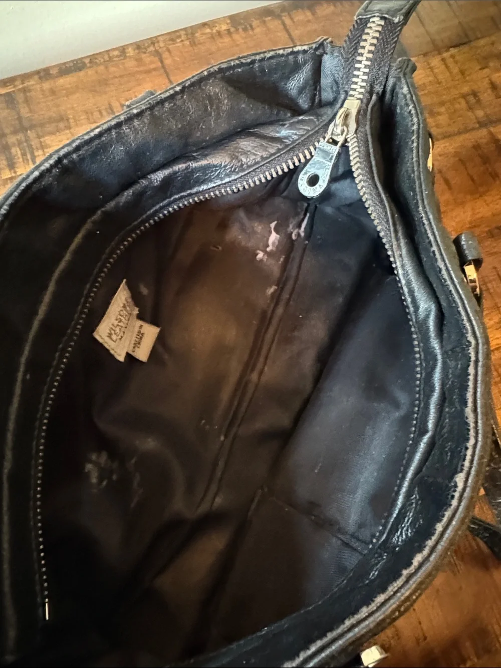Black Wilson’s Leather Shoulder Bag - Classic Women's Tote
